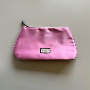 Gucci Pink Satin Cosmetic Pouch GUCCI BEAUTY GWP